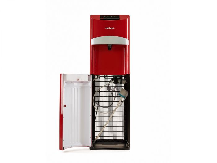 Кулер компрессорный для воды с нижней загрузкой HotFrost 45A Red