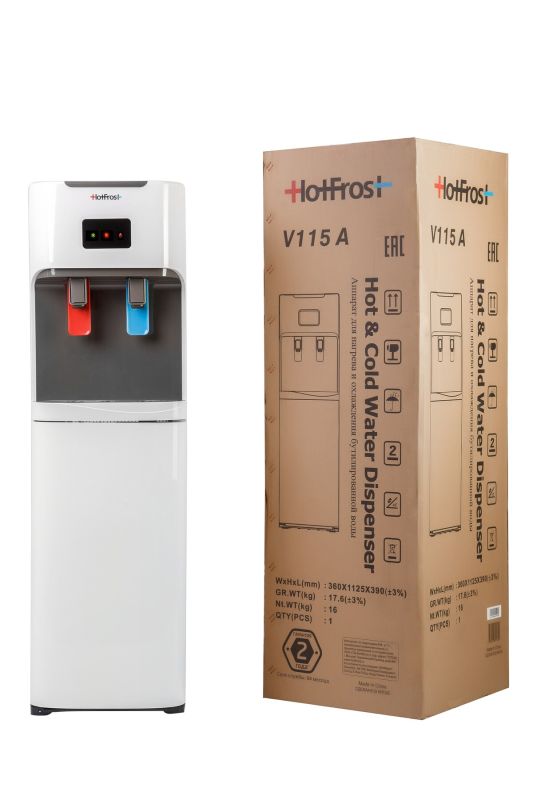 Напольный кулер HotFrost V115А с компрессорным охлаждением