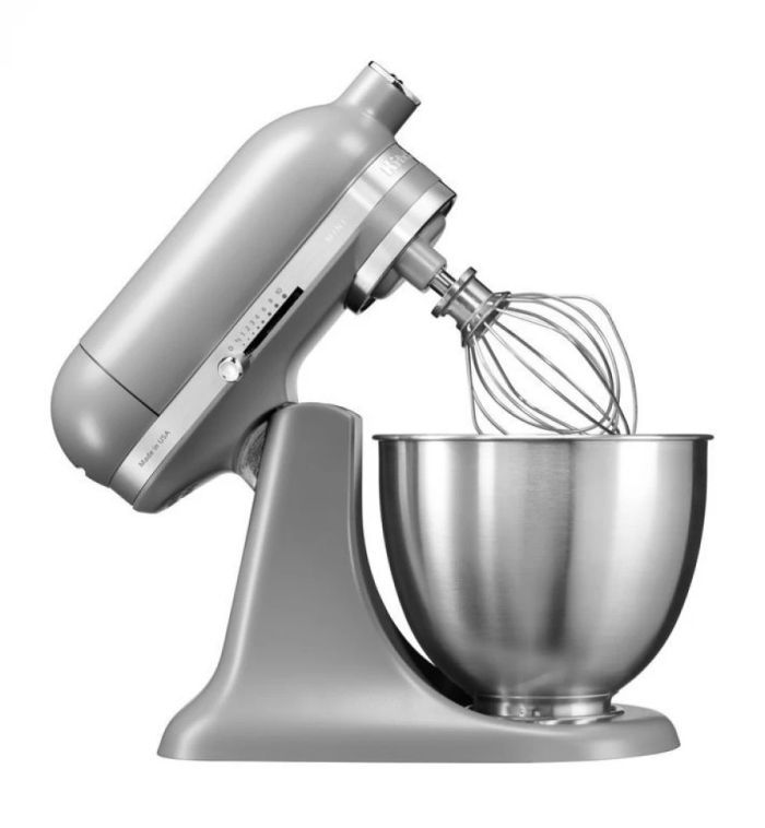 Кухонная машина KitchenAid Artisan Mini 3,3 л 5KSM3311XEFG с откидным блоком матовый серый