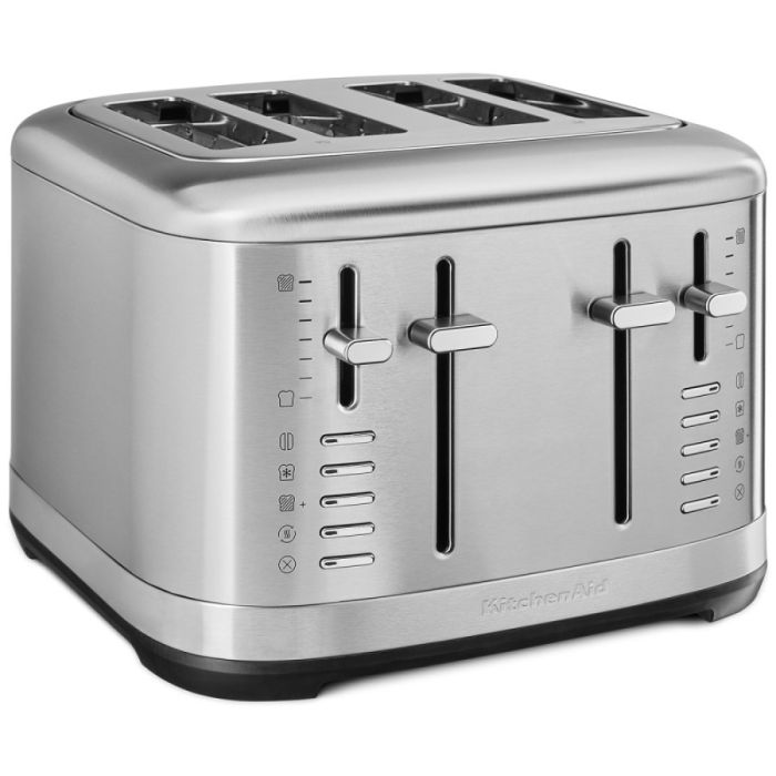 Тостер KitchenAid 5KMT4109ESX на 4 слоти нержавіюча сталь