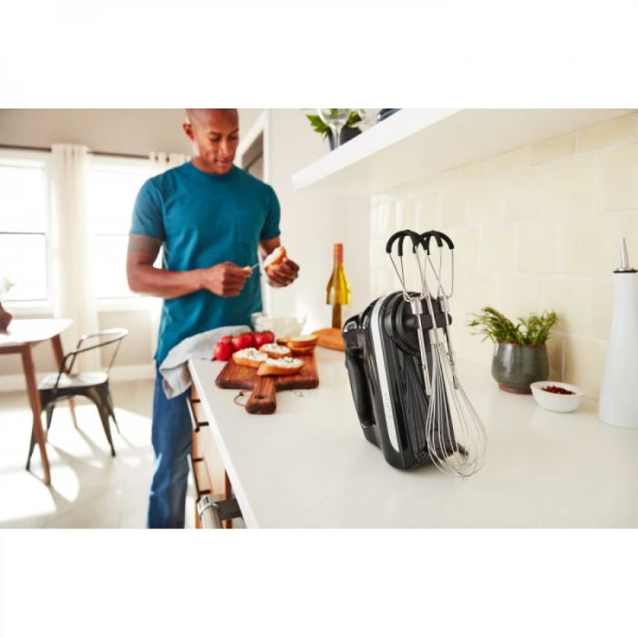 Міксер KitchenAid 5KHM6118EOB ручний 6 швидкостей чорний