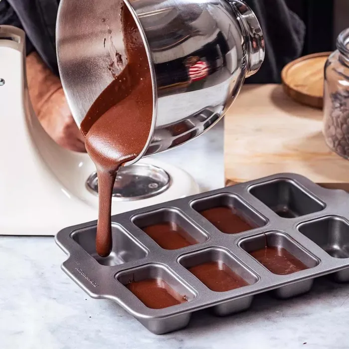 Форма для выпечки кексов KitchenAid на 8 шт прямоугольной формы (CC006068-001)