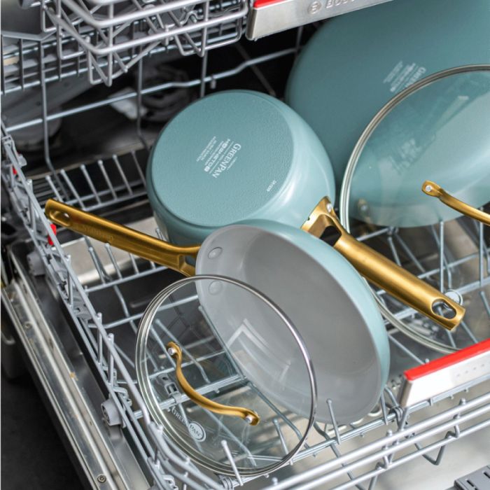 Сотейник с крышкой GreenPan Padova 28 см с керамическим покрытием (CC002827-001)
