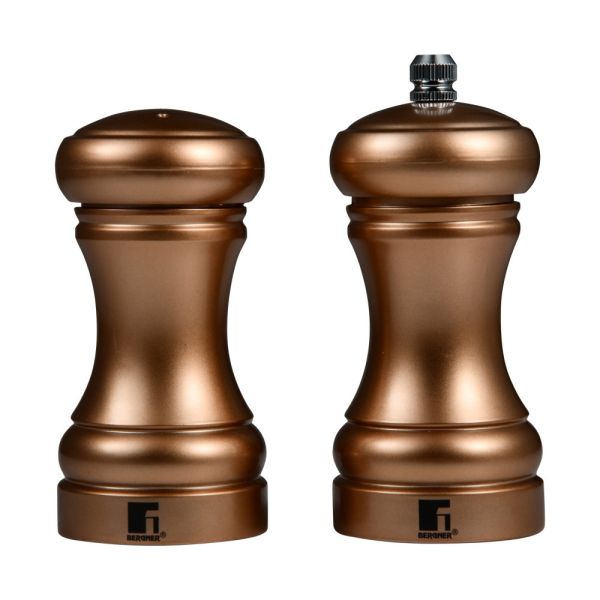 Набір млинів для солі та перцю Bergner Copper 2 шт (BG-48521-CP)