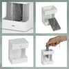 Стакан для зубних щіток KELA Cube, білий, 8.5х6.5х11.5 см (23693)