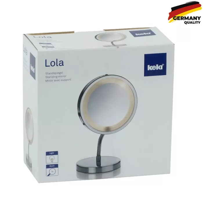Дзеркало косметичне KELA Lola, 27,5х15 см (21496)