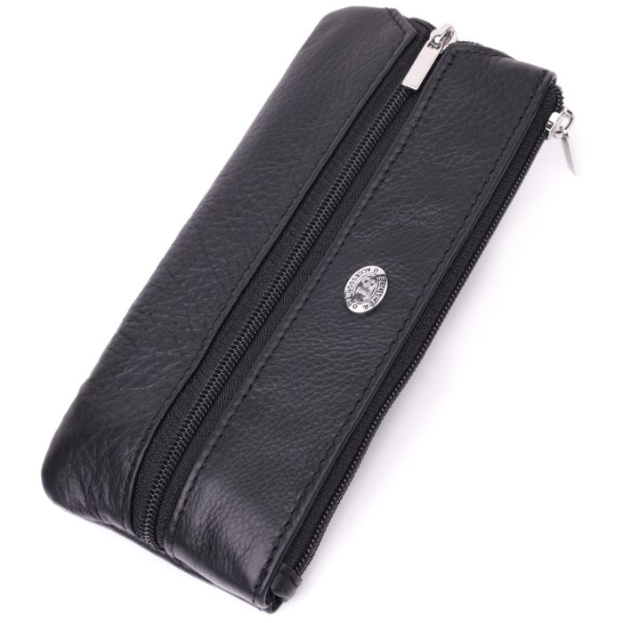 Универсальная ключница из натуральной кожи ST Leather 22511 черная