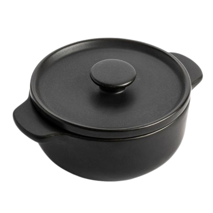Міні-кокотниця з кришкою KitchenAid Matte Oven-to-table керамогранітна, 10 см, 0,3 л (CC004973-001)