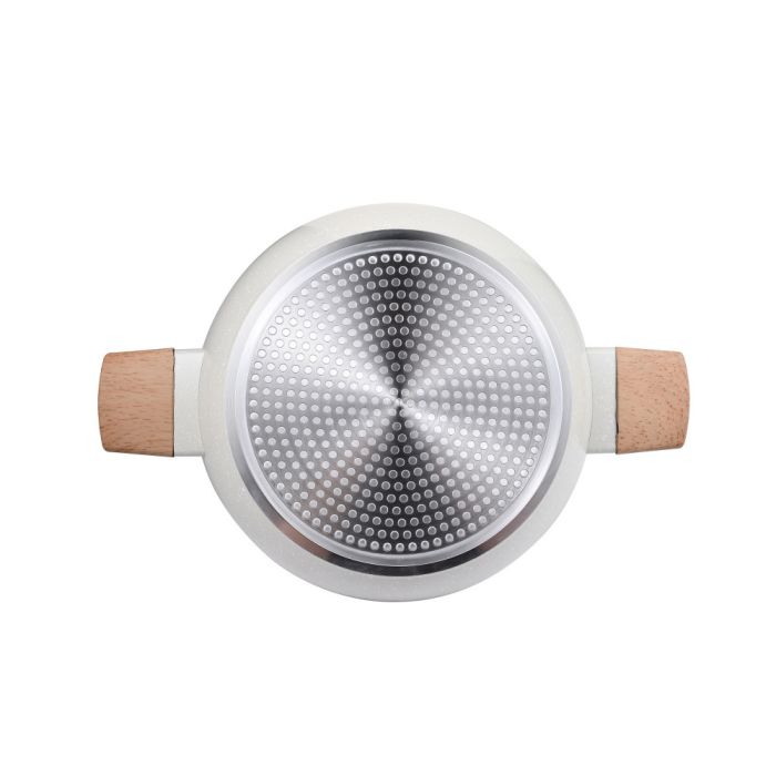 Сотейник з кришкою Bergner Naturally 28 см (BG-34747-CR)