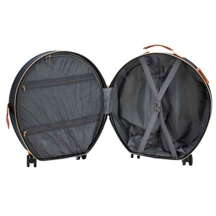 Валіза Semi Line 20" (S) Blue/Brown (T5672-2)