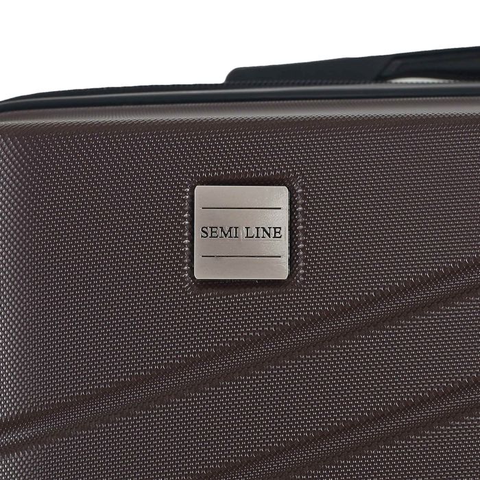Чемодан Semi Line 20" (S) Brown (T5788-1)