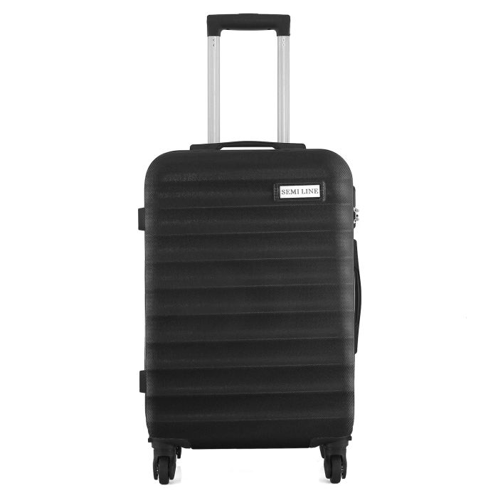 Валіза Semi Line 22" (M) Black (T5576-3)
