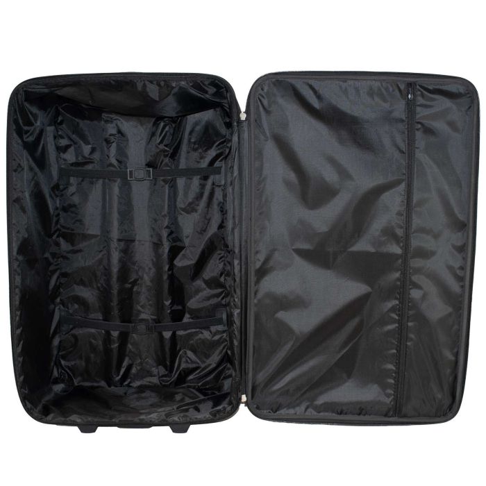 Чемодан Semi Line 24" (M) Black (T5656-2)