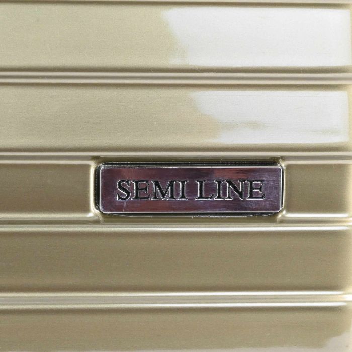 Валіза Semi Line 24" (M) Gold (T5763-2)