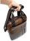 Вертикальная сумка мужская 14787 Vintage светло-коричневая