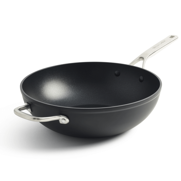 Вок KitchenAid FHA 30 см з керамічним покриттям (CC005696-001)