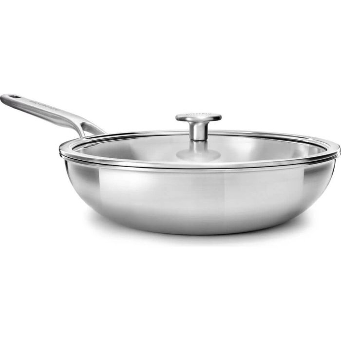 Вок з кришкою KitchenAid MSS, 28 см, 3,5 л (CC003254-001)