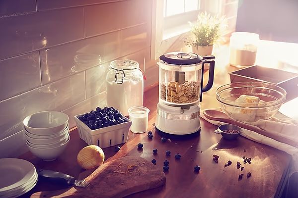 Кухонний мінікомбайн KitchenAid чаша 1,2 л 5KFC0516EAC кремовий