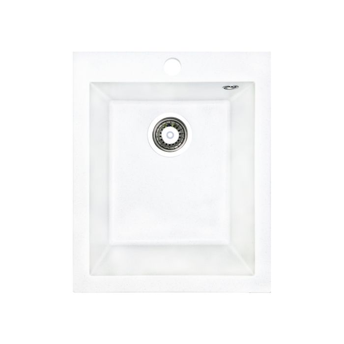 Кухонная мойка Adamant BOARD белая 410x495x190 мм, без крыла