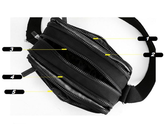 Кросбоді текстильне Confident WT1-5611A