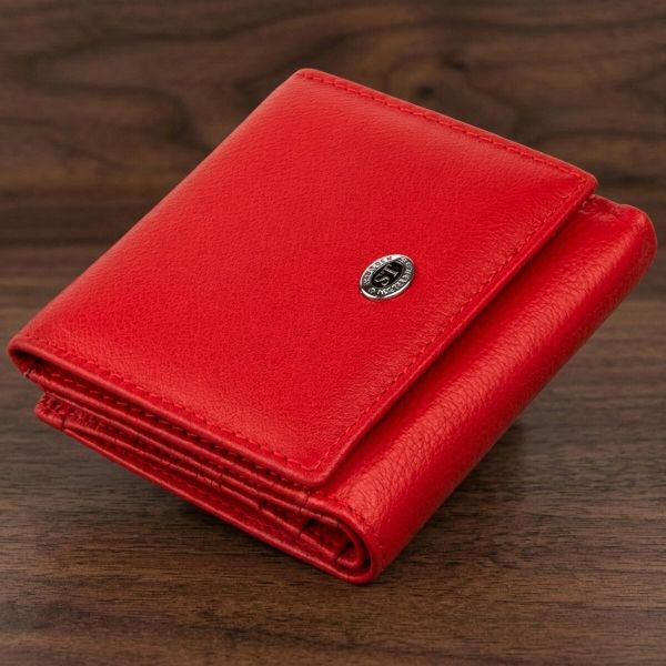 Компактний жіночий гаманець ST Leather 19259 червоний