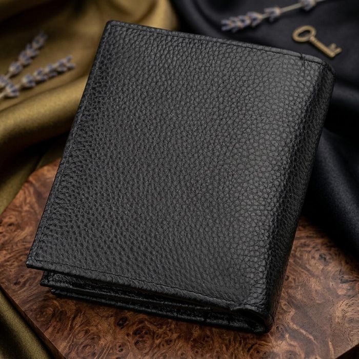 Кошелек женский ST Leather 18411 (ST410) компактный черный