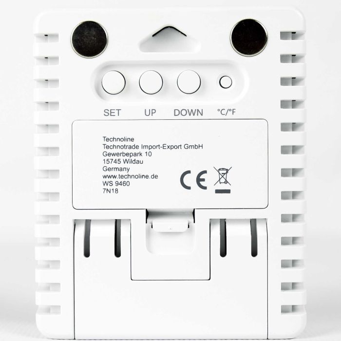 Термогігрометр Technoline WS9460 Silver/White (WS9460)