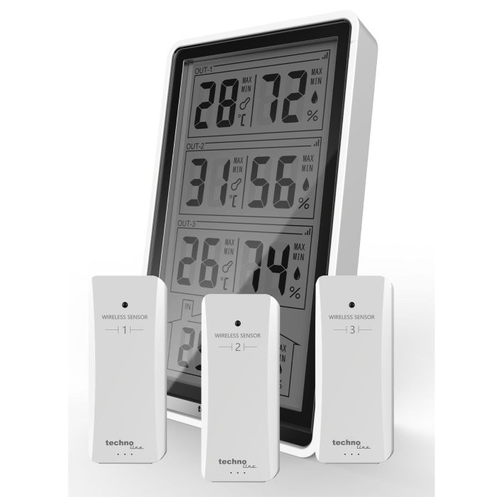 Термогігрометр Technoline WS7060 Black-White (WS7060)