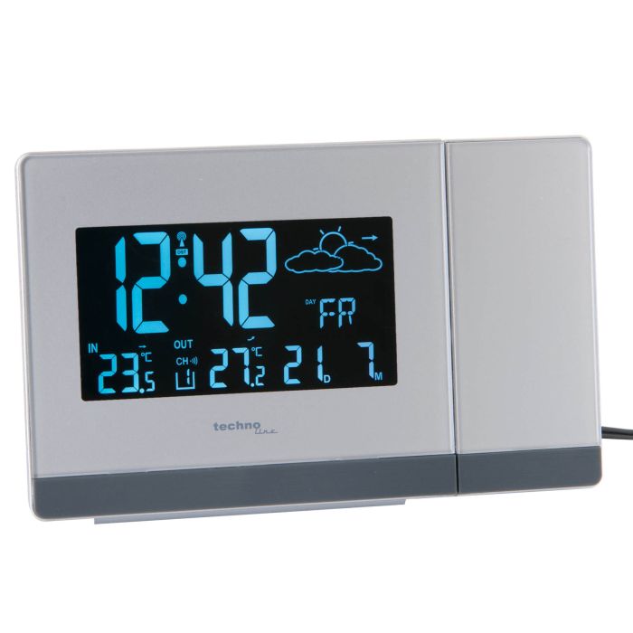 Часы проекционные Technoline WT549 White (WT549)