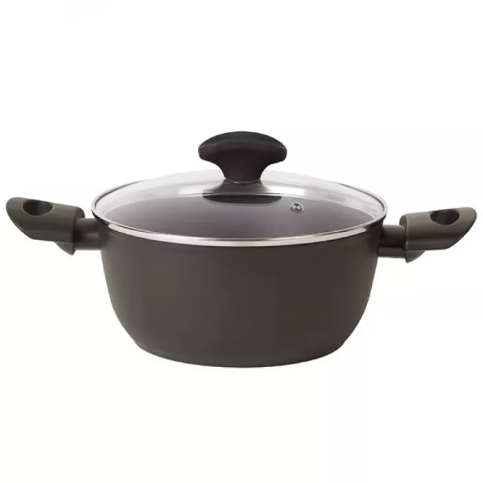 Кастрюля с крышкой TVS Diamante Induction 24 см 3,5 л (DP480243310001C)