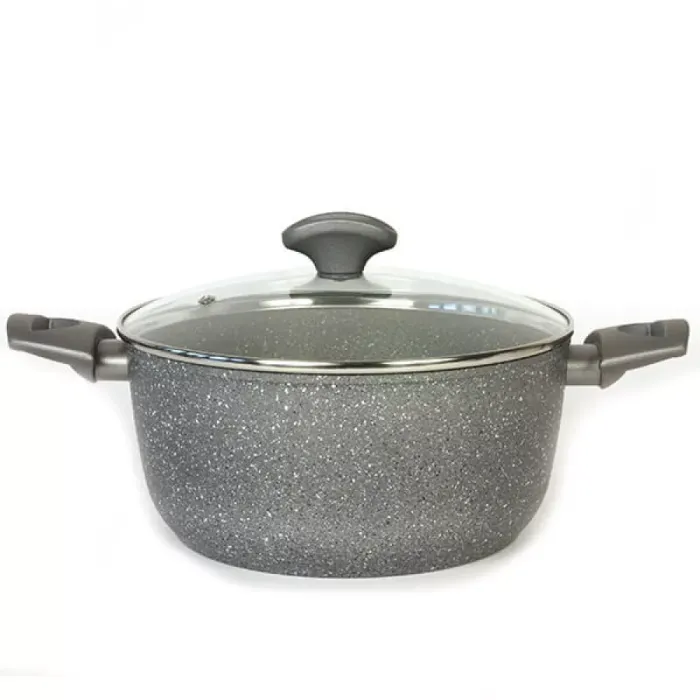 Каструля з кришкою TVS Mineralia Induction 24 см 4,5 л (BS480242910001C)
