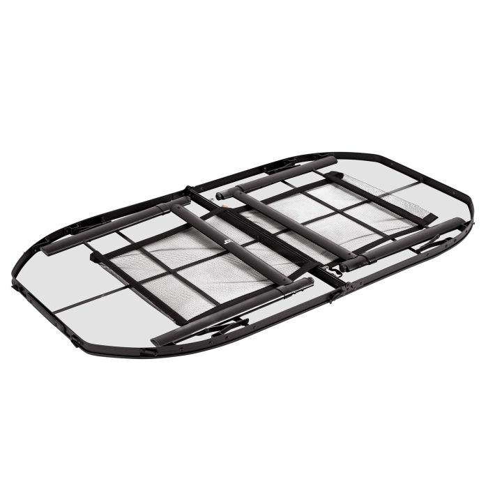 Стол Bo-Camp Woodbine Oval 150x80 cm Black/Wood look (1404230)