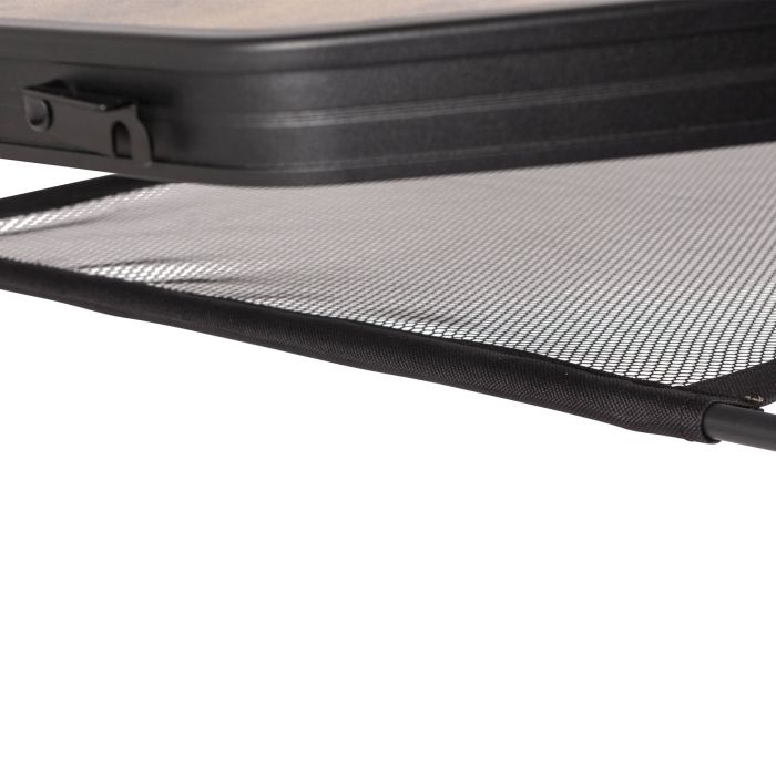 Стол Bo-Camp Woodbine Oval 150x80 cm Black/Wood look (1404230)