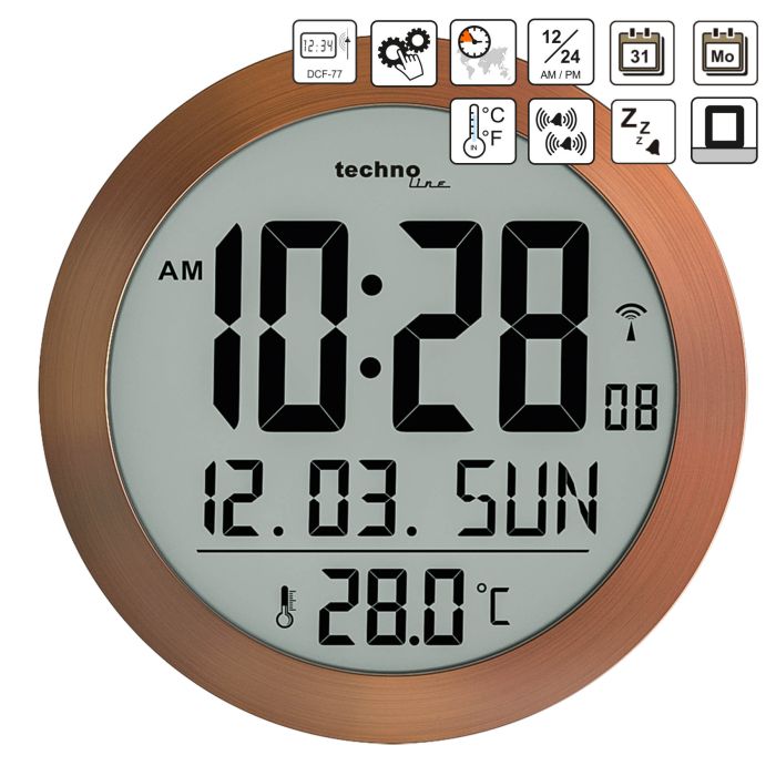 Часы настенные Technoline WS8038 Cooper (WS8038)