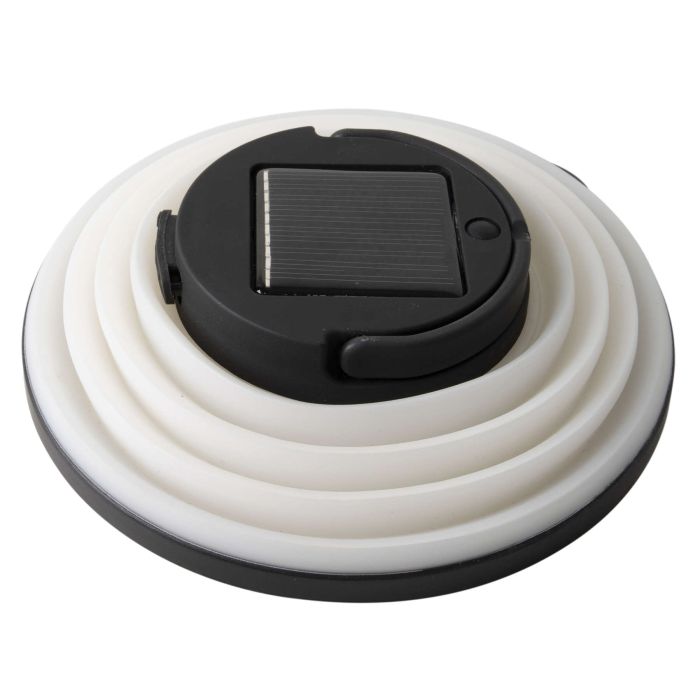 Фонарь кемпинговый Bo-Camp Seginius Solar Rechargeable 150 Lumen White/Black (5818730)