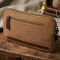 Практична чоловіча барсетка з текстилю 21260 Vintage коричнева