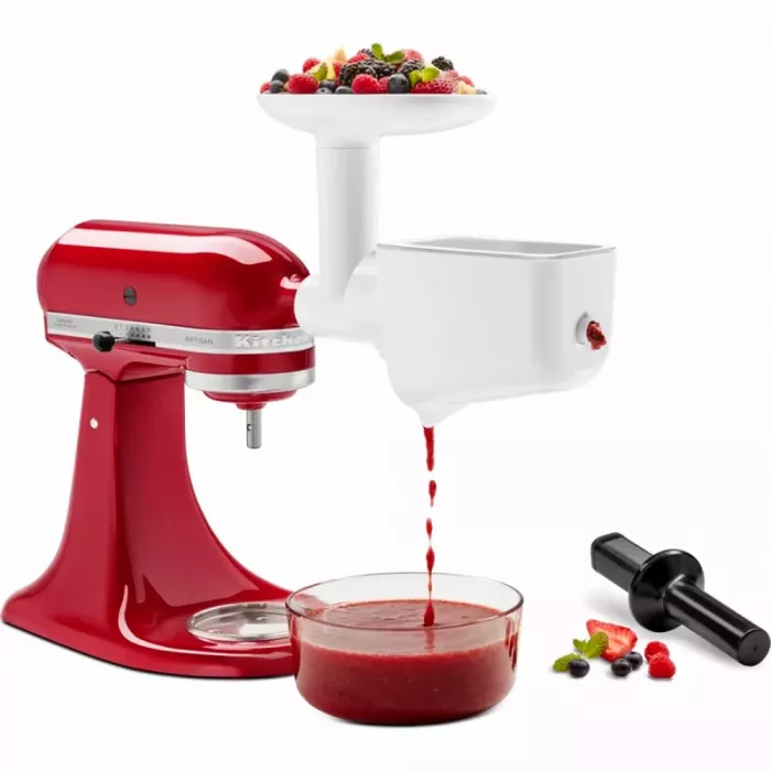 Набор из 2 насадок KitchenAid 5KSMFVSFGA для перетирки овощей/фруктов + мясорубка (5KSMFVSP+5KSMFGA)