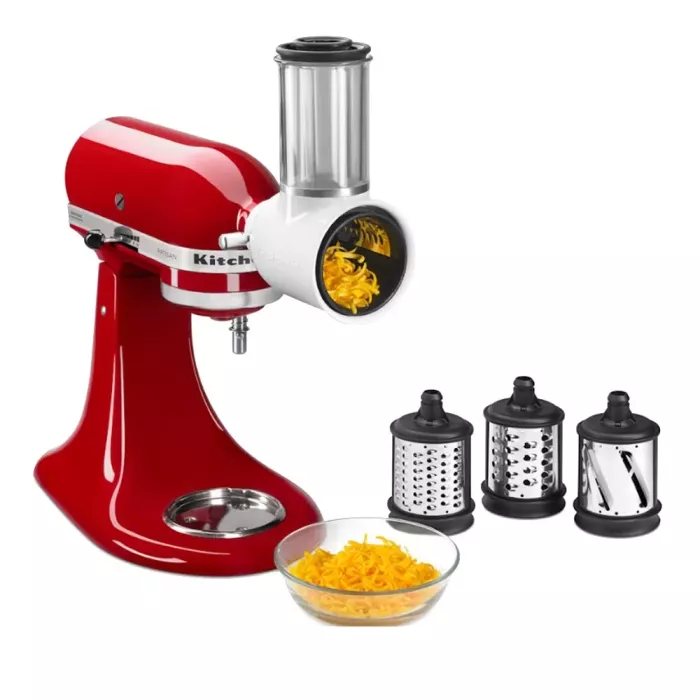 Набор из 3 насадок KitchenAid 5KSM2FPPC (5KSMFGA, 5KSMFVSP, 5KSMVSA) мясорубка, перетирка, овощерезка
