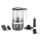 Кухонний мінікомбайн KitchenAid 5KFCB519EDG бездротовий колір сіре вугілля