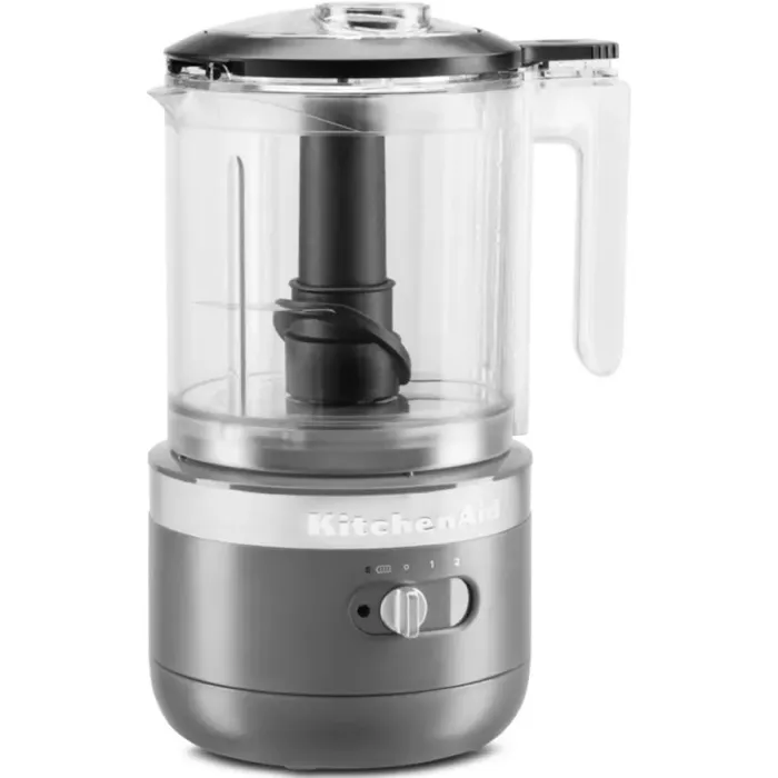 Кухонний мінікомбайн KitchenAid 5KFCB519EDG бездротовий колір сіре вугілля