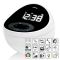 Годинник настільний з радіо Technoline WT500 Black/White (WT500)