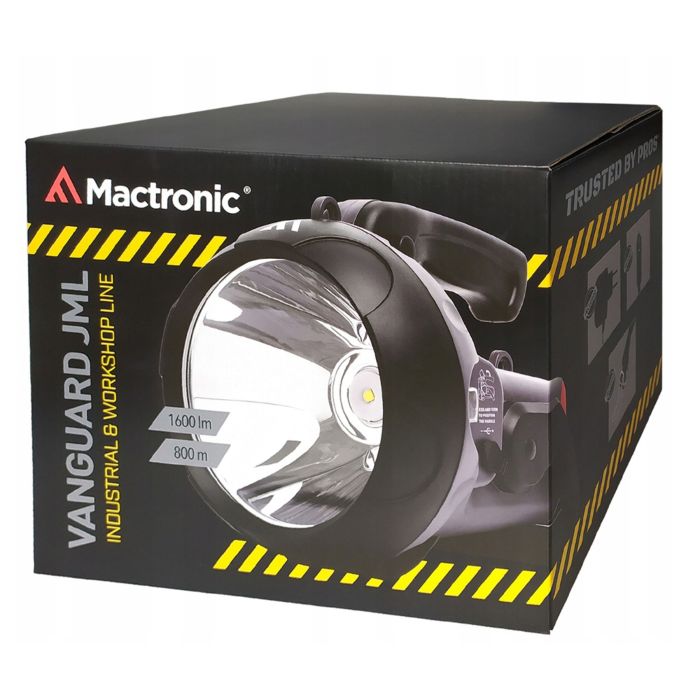 Ліхтар пошуковий Mactronic Vanguard JML (1600 Lm) White/Red LED Rechargeable (PSL0022)