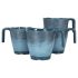 Набір чашок Gimex Mug Stone 4 Pieces 4 Person Dark Blue (6917120)