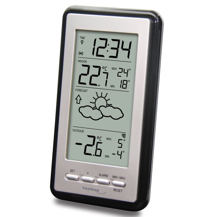 Метеостанция Technoline WS9130 Silver/Black (WS9130)