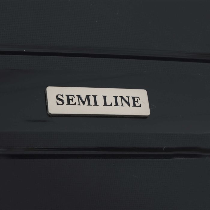 Чемодан Semi Line 26" (M) Black (T5618-2)