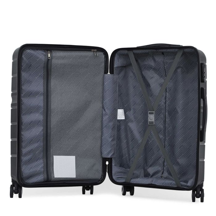 Чемодан Semi Line 26" (M) Black (T5618-2)