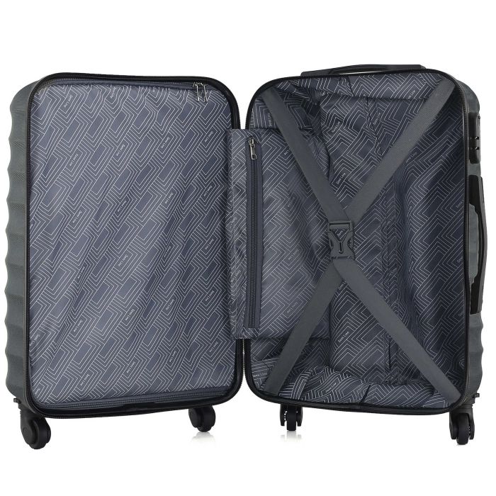 Чемодан Semi Line 22" (M) Navy (T5577-3)