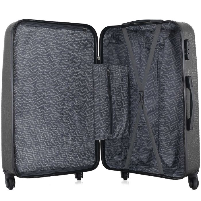 Чемодан Semi Line 26" (L) Black (T5580-5)