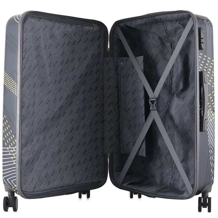Чемодан Semi Line 28" (S) Black Pattern (T5651-3)