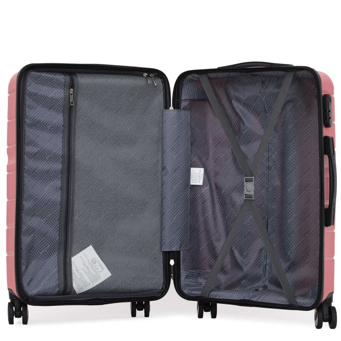 Чемодан Semi Line 20" (S) Pink (T5615-1)